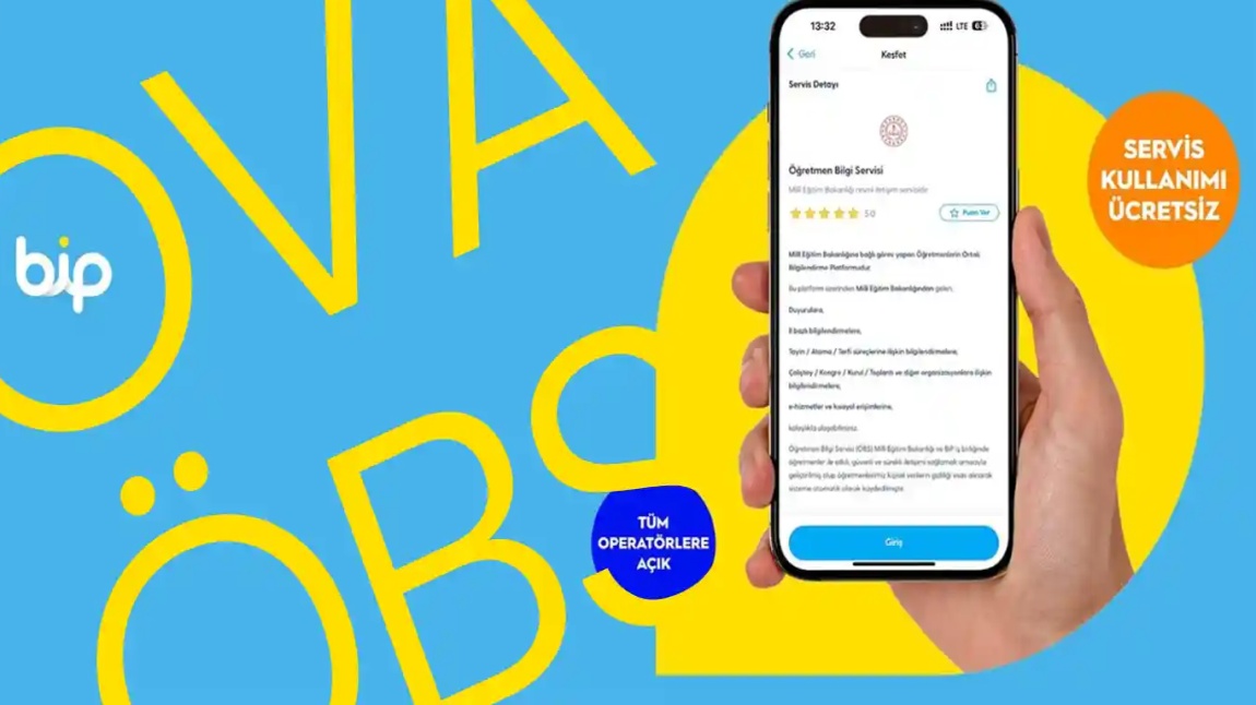 MEB BİP Öğretmen Bilgilendirme Servisi (ÖBS) ve Okul Veli Asistanı (OVA) Açıldı